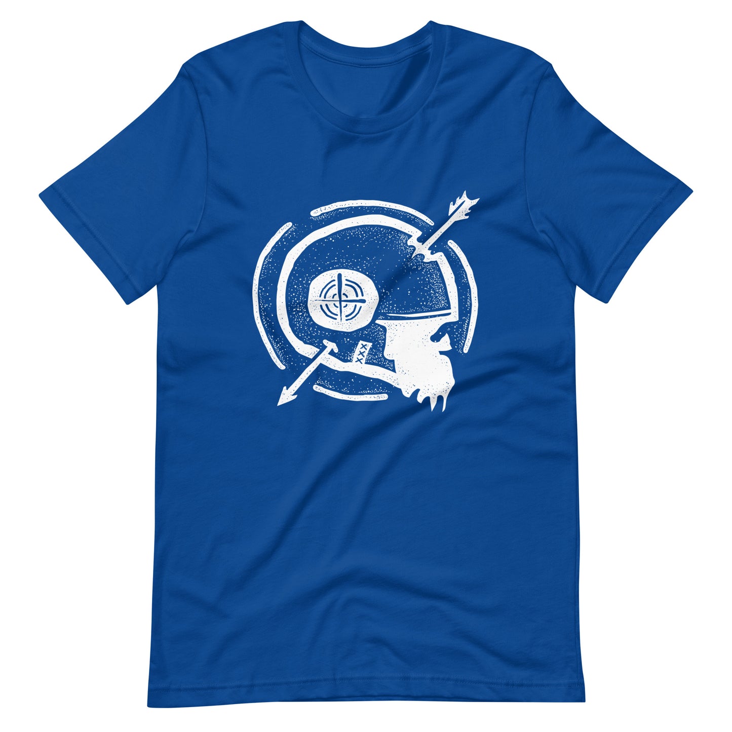 Dead Arrow White - Men's t-shirt - True Royal Front