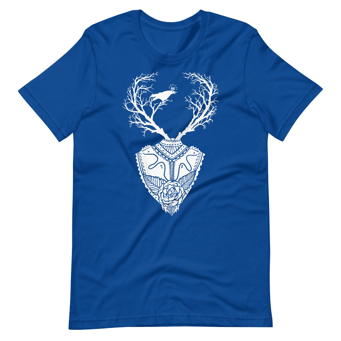 Life Trees White - Men's t-shirt - True Royal Front