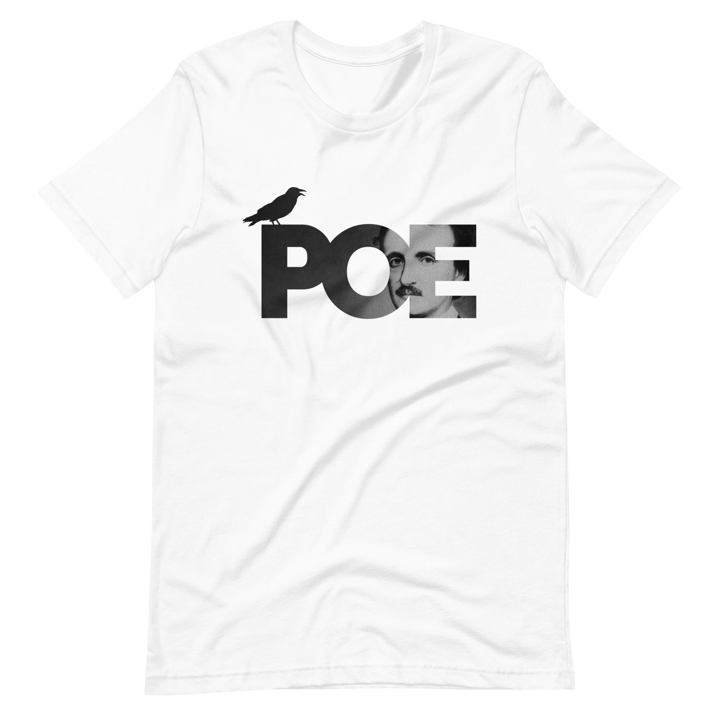Women's Edgar Allan Poe t-shirt - White Front
