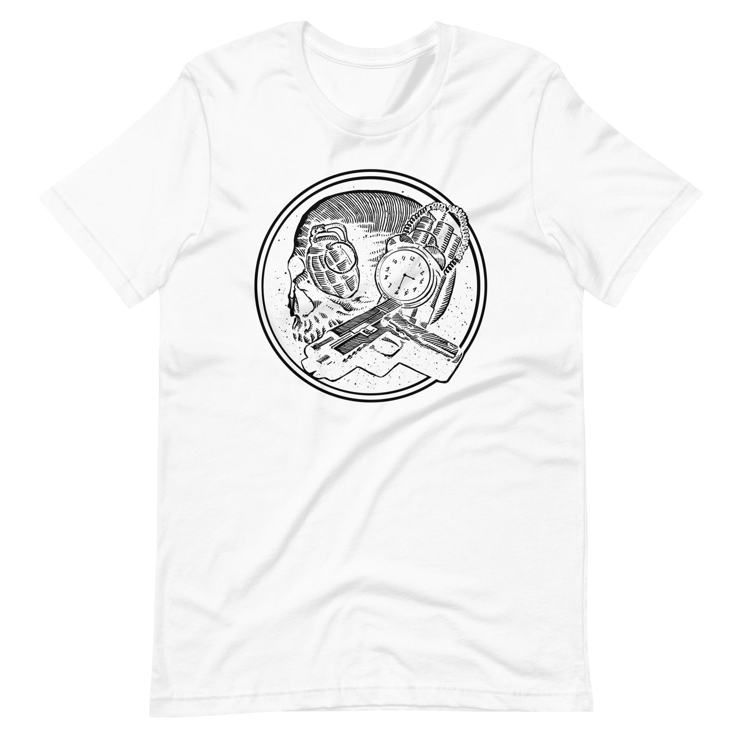 Boom as Hell Black - Men's t-shirt - White Front