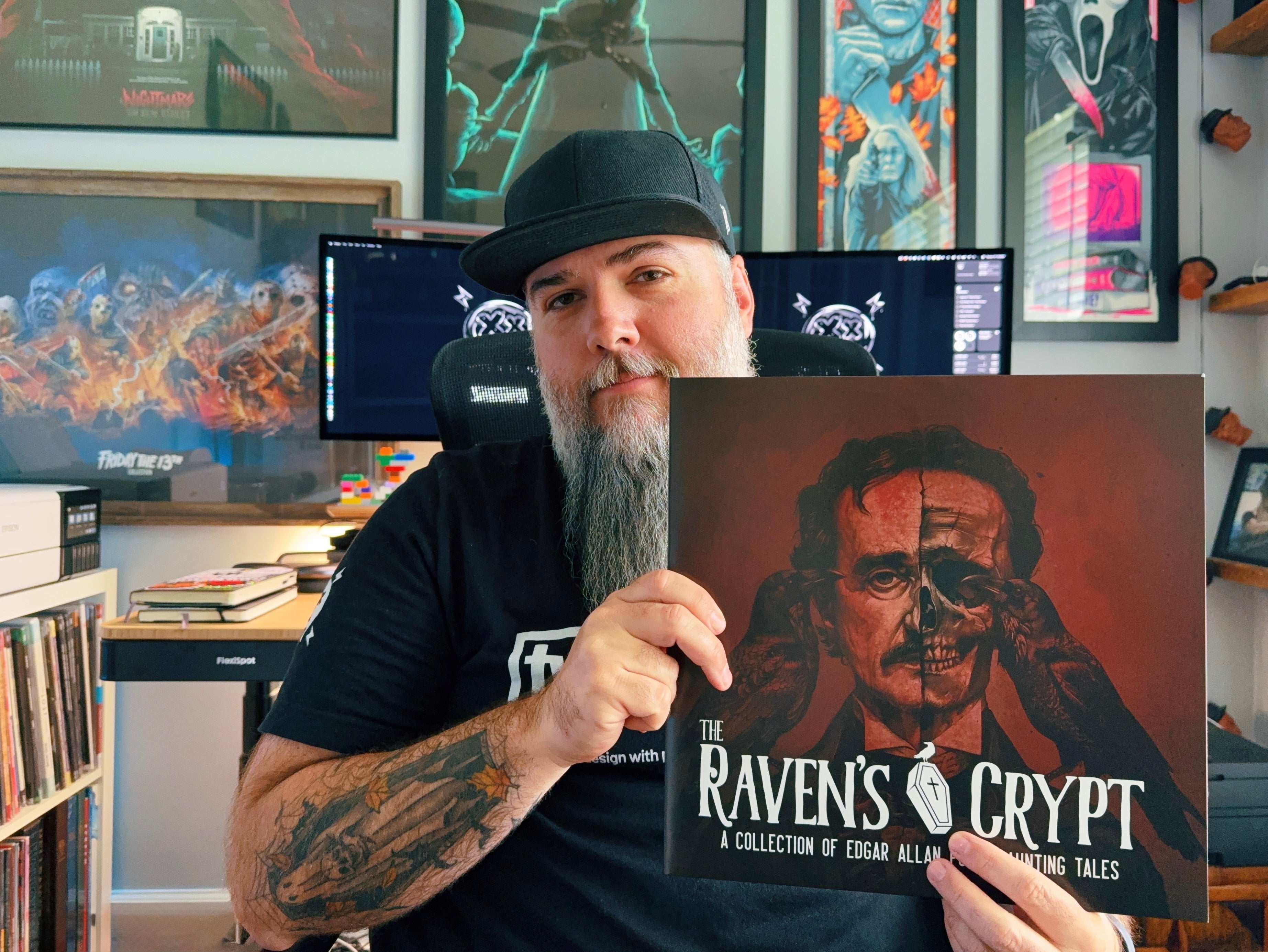 The Dark Surrealist Artist Behind Raven’s Crypt: Josh Dunaway’s Art of Beautiful Imperfection