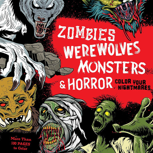 Zombie sticker sheet