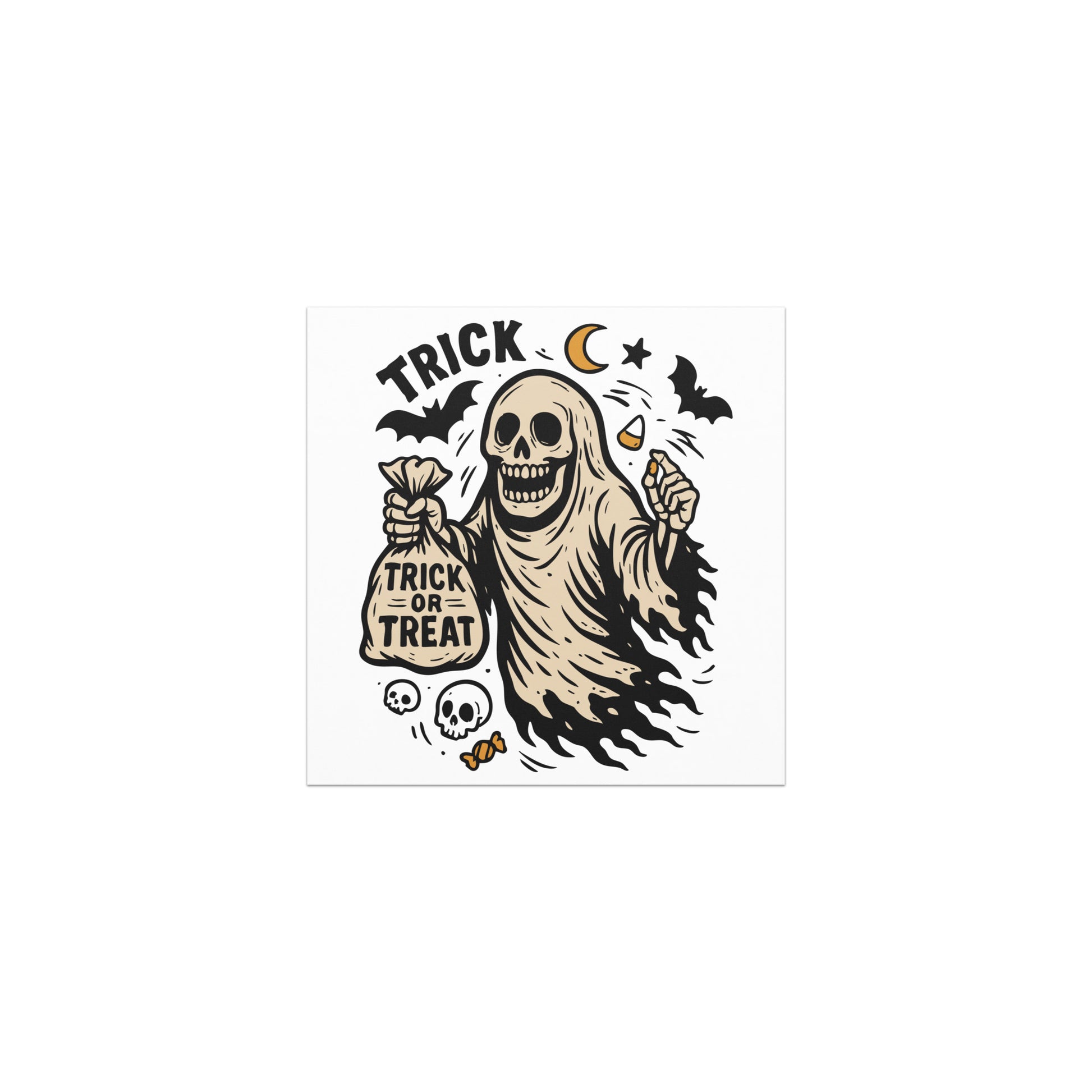 Vintage Ghost Halloween Car magnet
