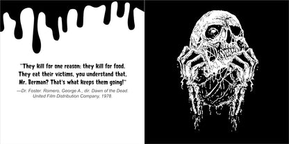 Horror Coloring - A Book with Chilling Quotes & Macabre Art