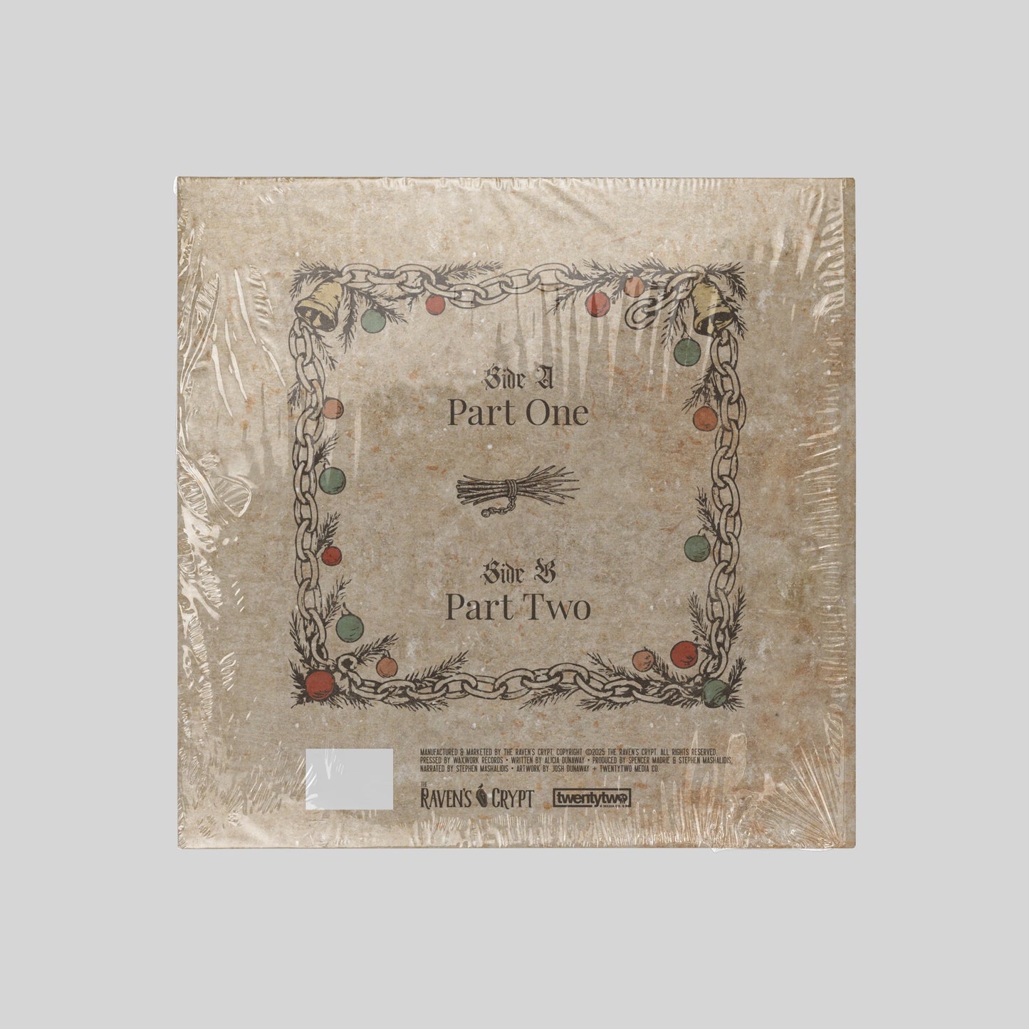 The Legend of Krampus - A Chilling Midwinter Tale - Spoken Word Limited Edition Vinyl LP