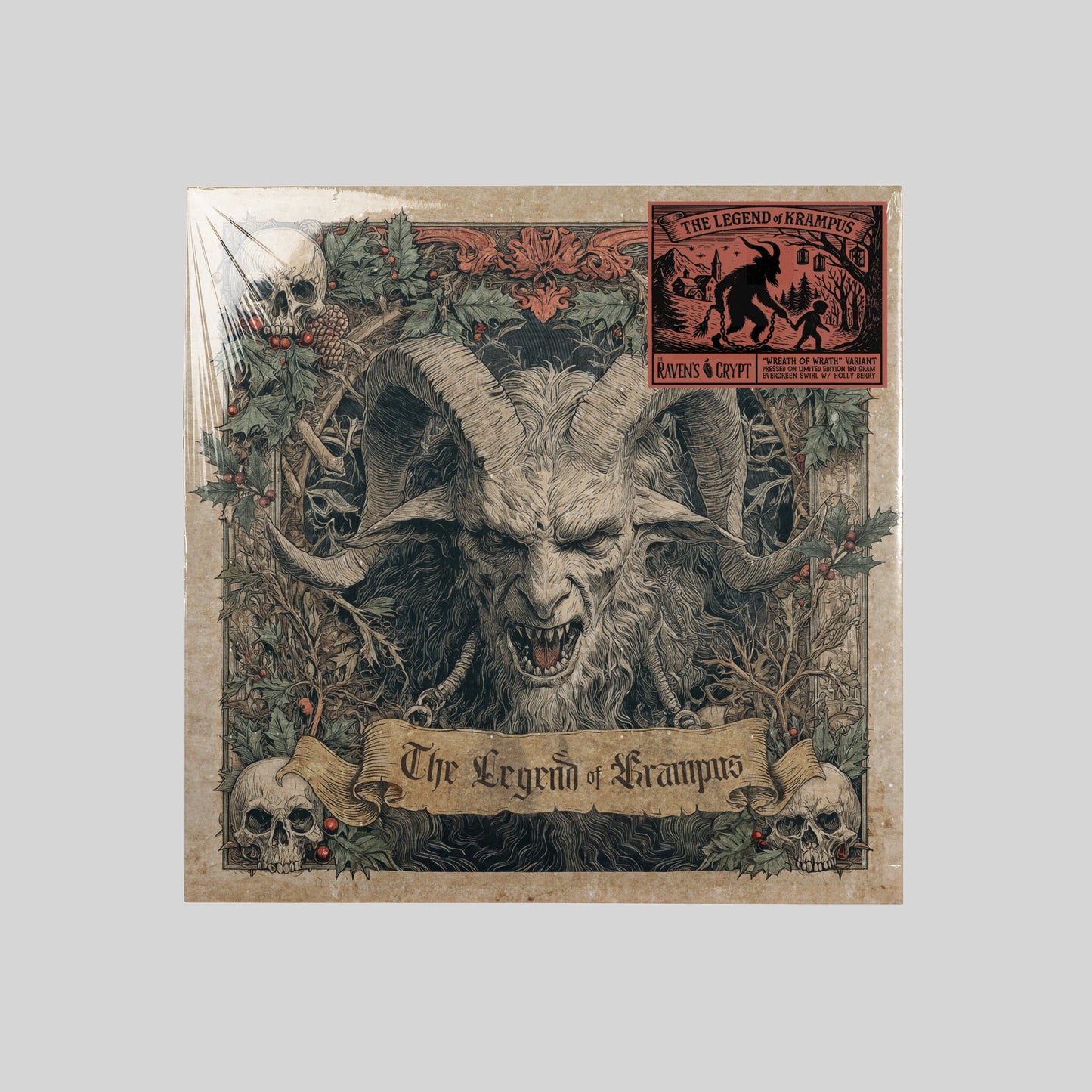 The Legend of Krampus - A Chilling Midwinter Tale - Spoken Word Limited Edition Vinyl LP