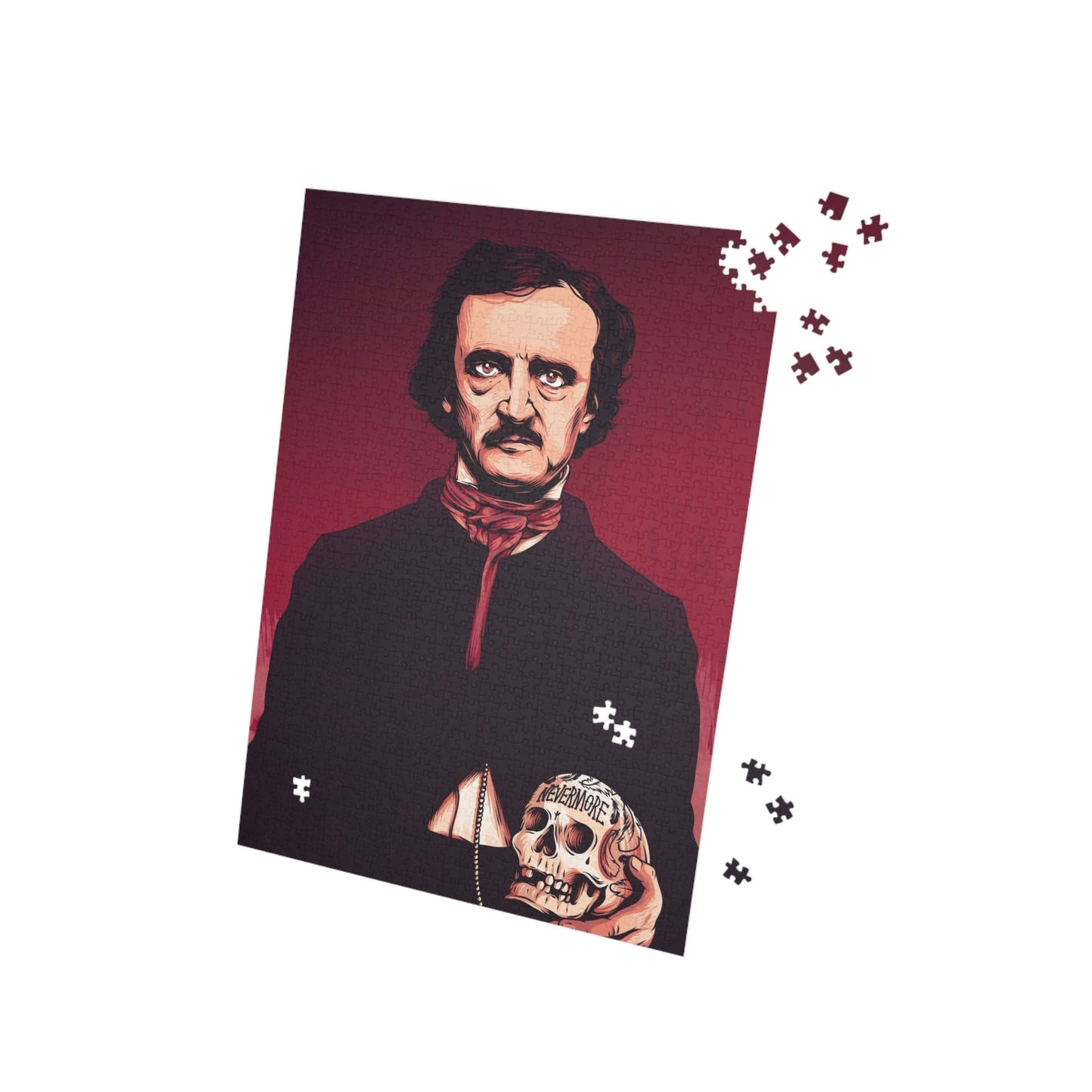 Edgar Allan Poe Illustrated Puzzle - 1,000 Piece Puzzle 2nd