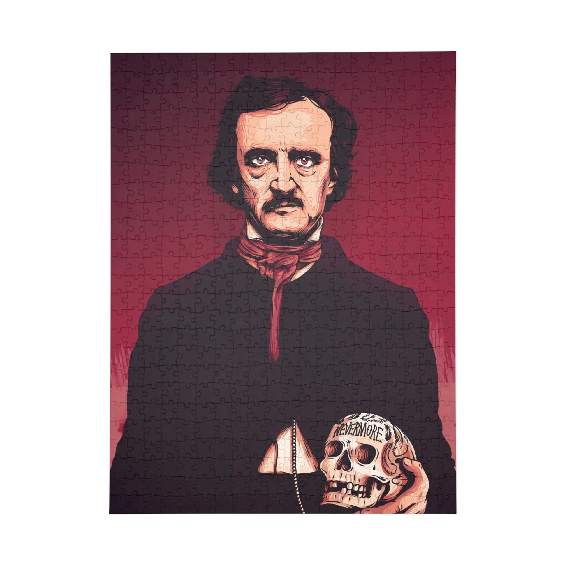 Edgar Allan Poe Illustrated Puzzle - 500 Piece Puzzle