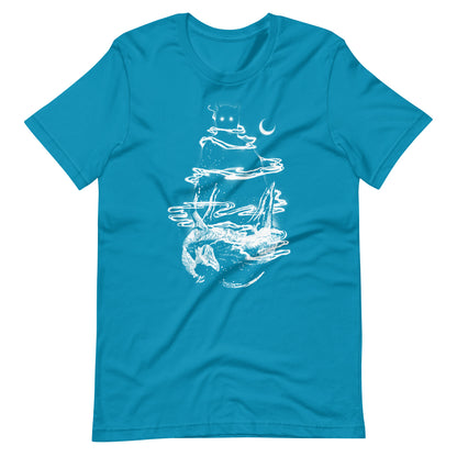 Toxic Fumes White - Men's t-shirt - Aqua Front