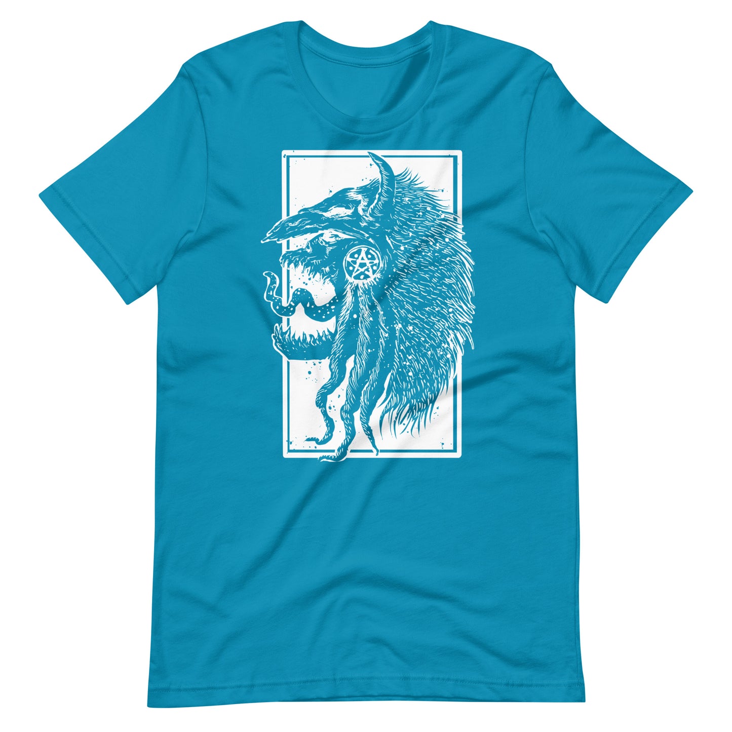 Tribe Monster White - Men's t-shirt - Aqua Front