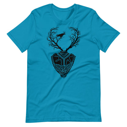 Life Trees Black - Men's t-shirt - Aqua Front