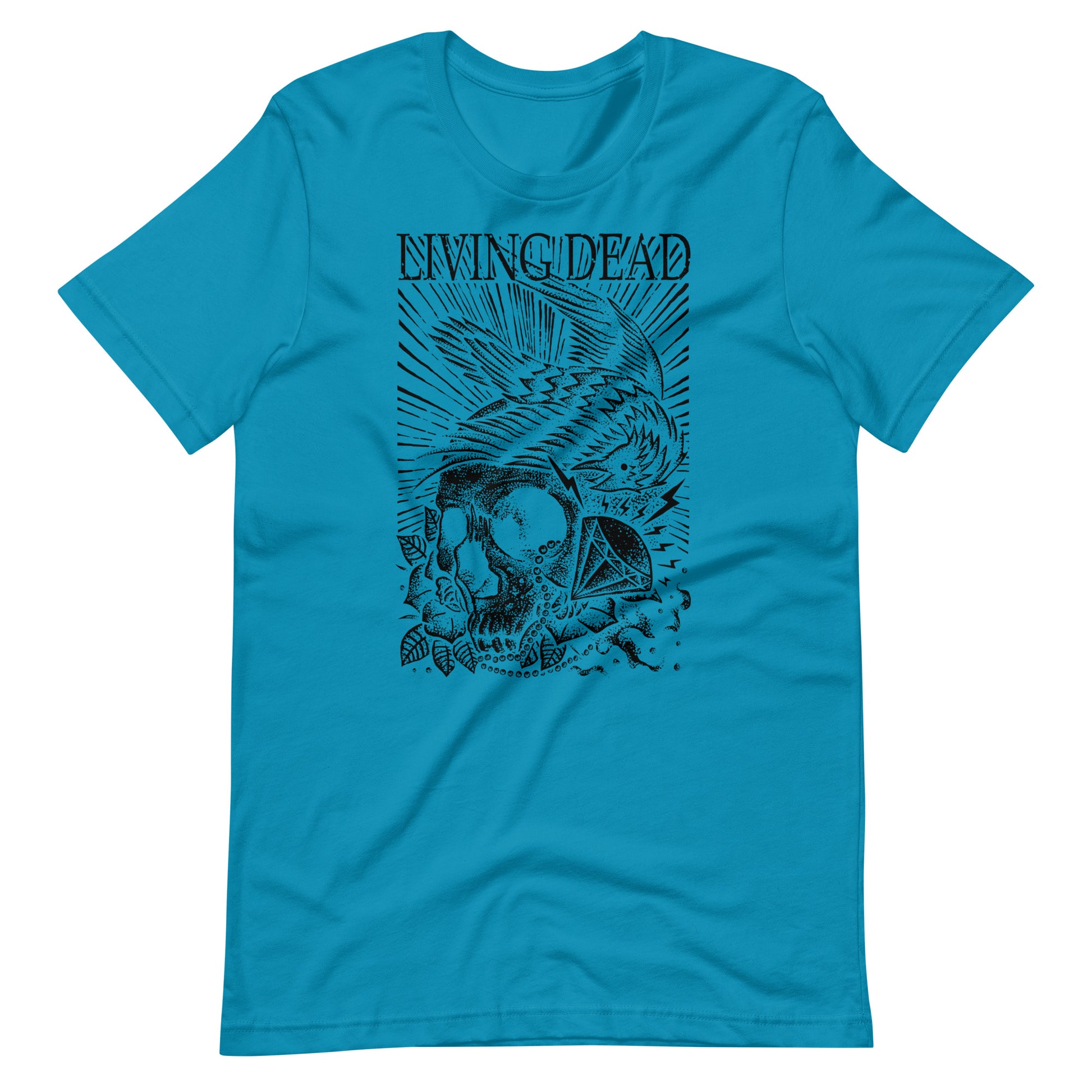 Living Dead Diamond Black - Men's t-shirt - Aqua Front