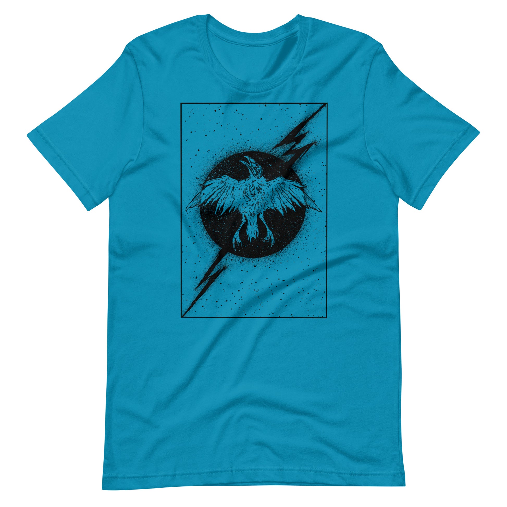 Night Thunder Black - Men's t-shirt - Aqua Front
