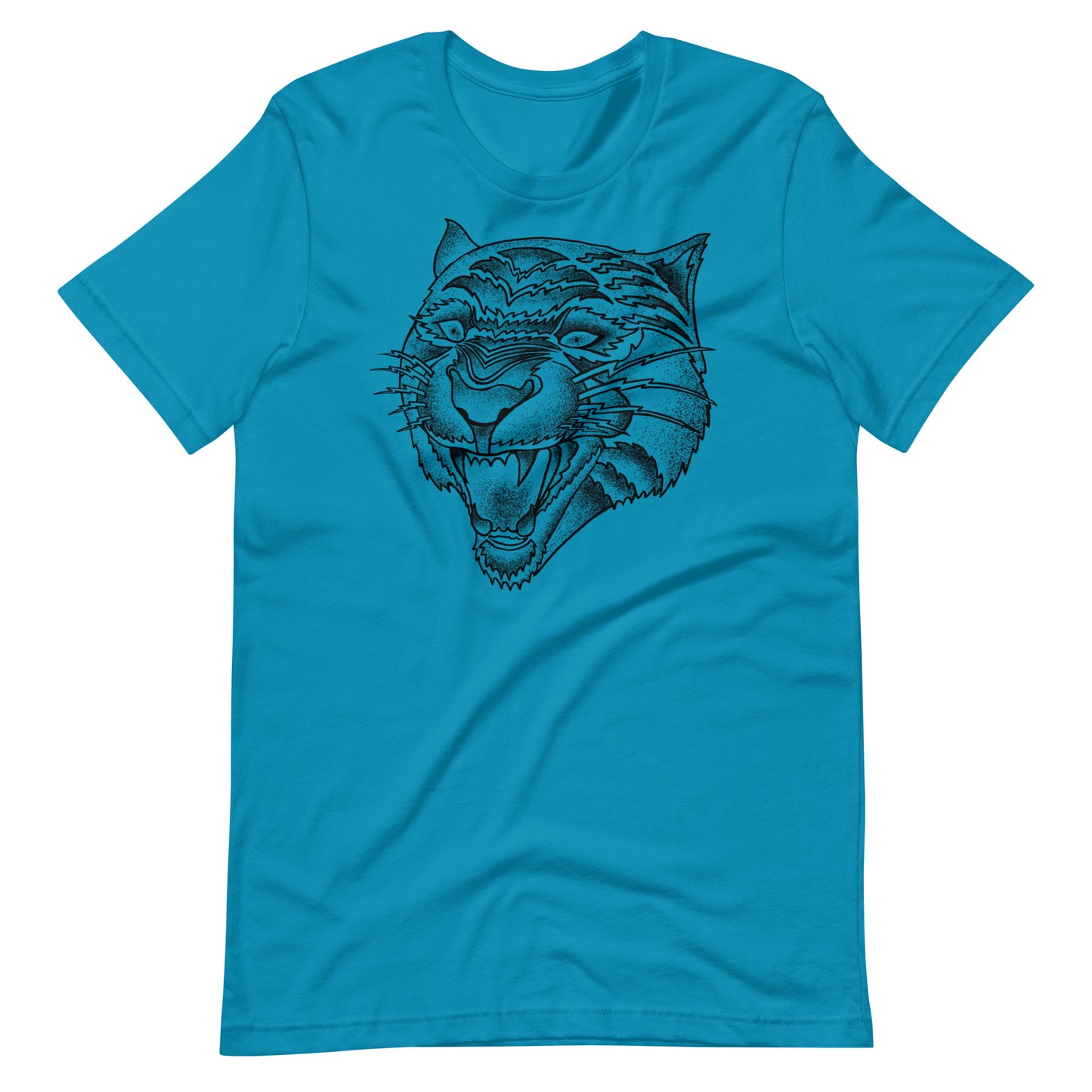 Panther Black - Men's t-shirt - Aqua Front