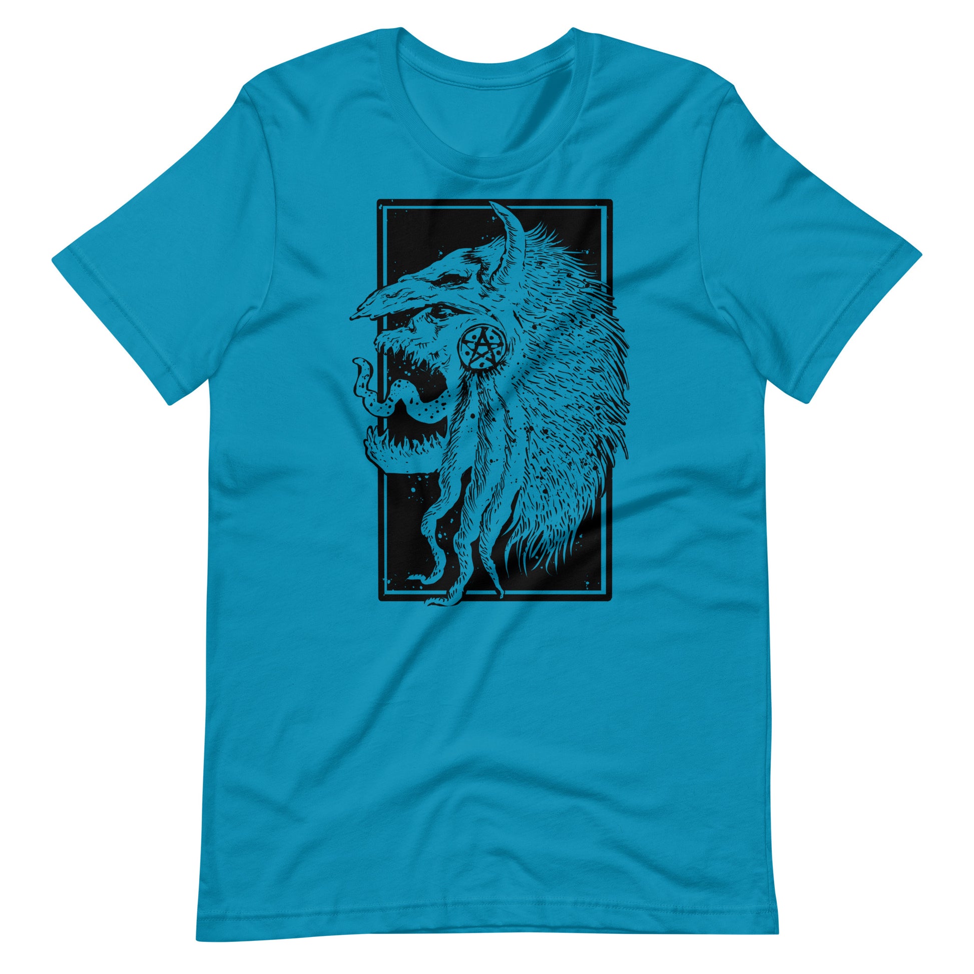 Tribe Monster Black - Men's t-shirt - Aqua Front