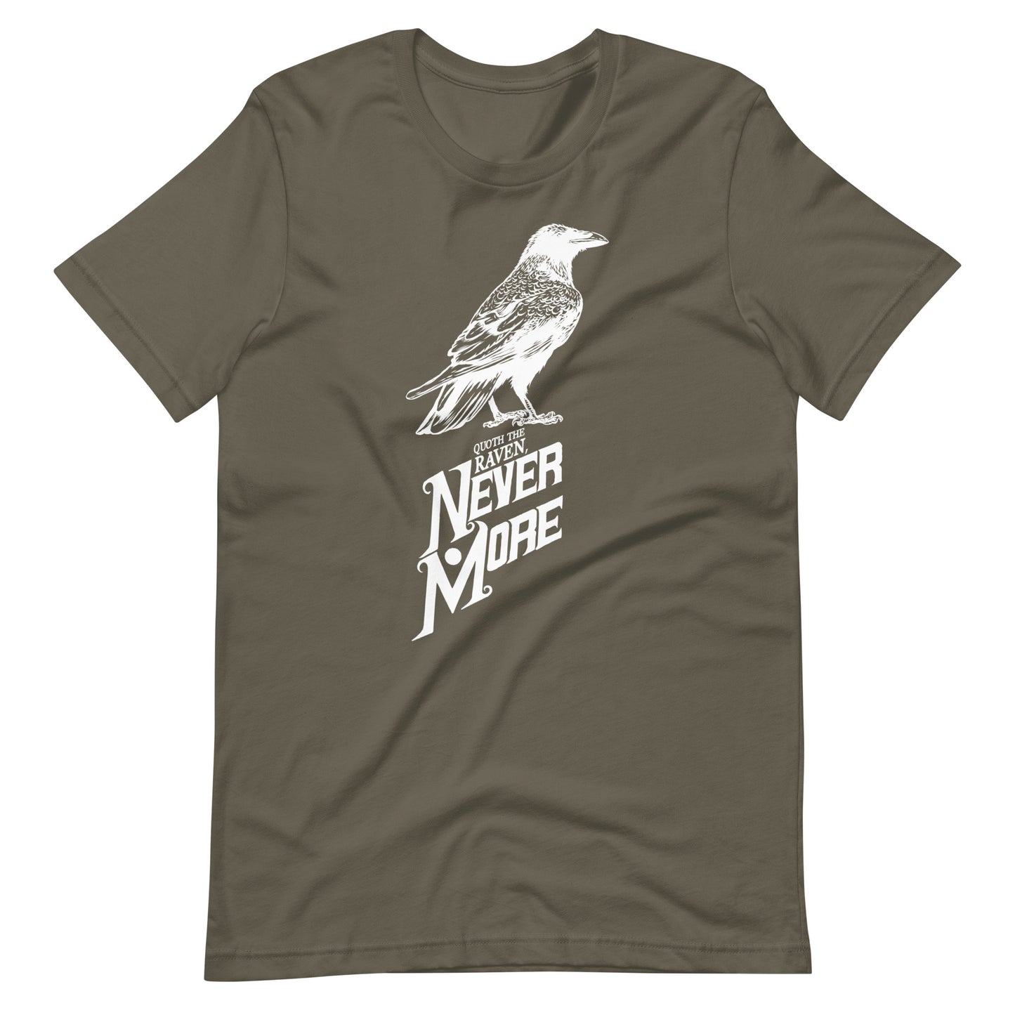 Quoth the Raven Nevermore - Men's t-shirt - Army Front