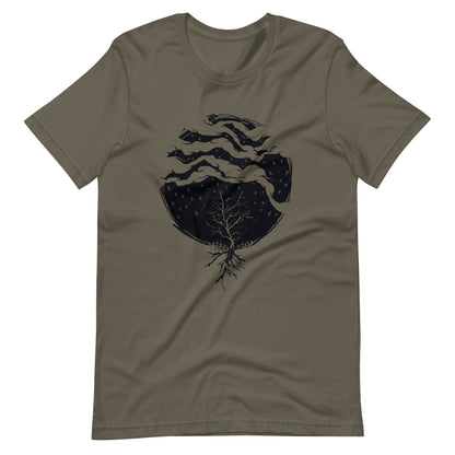 Dead Rain Black - Men's t-shirt - Army Front