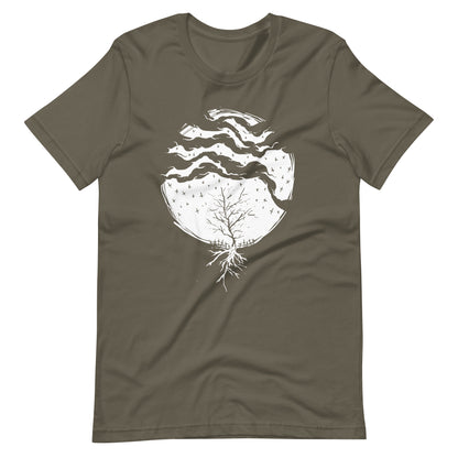 Dead Rain White - Men's t-shirt - Army Front