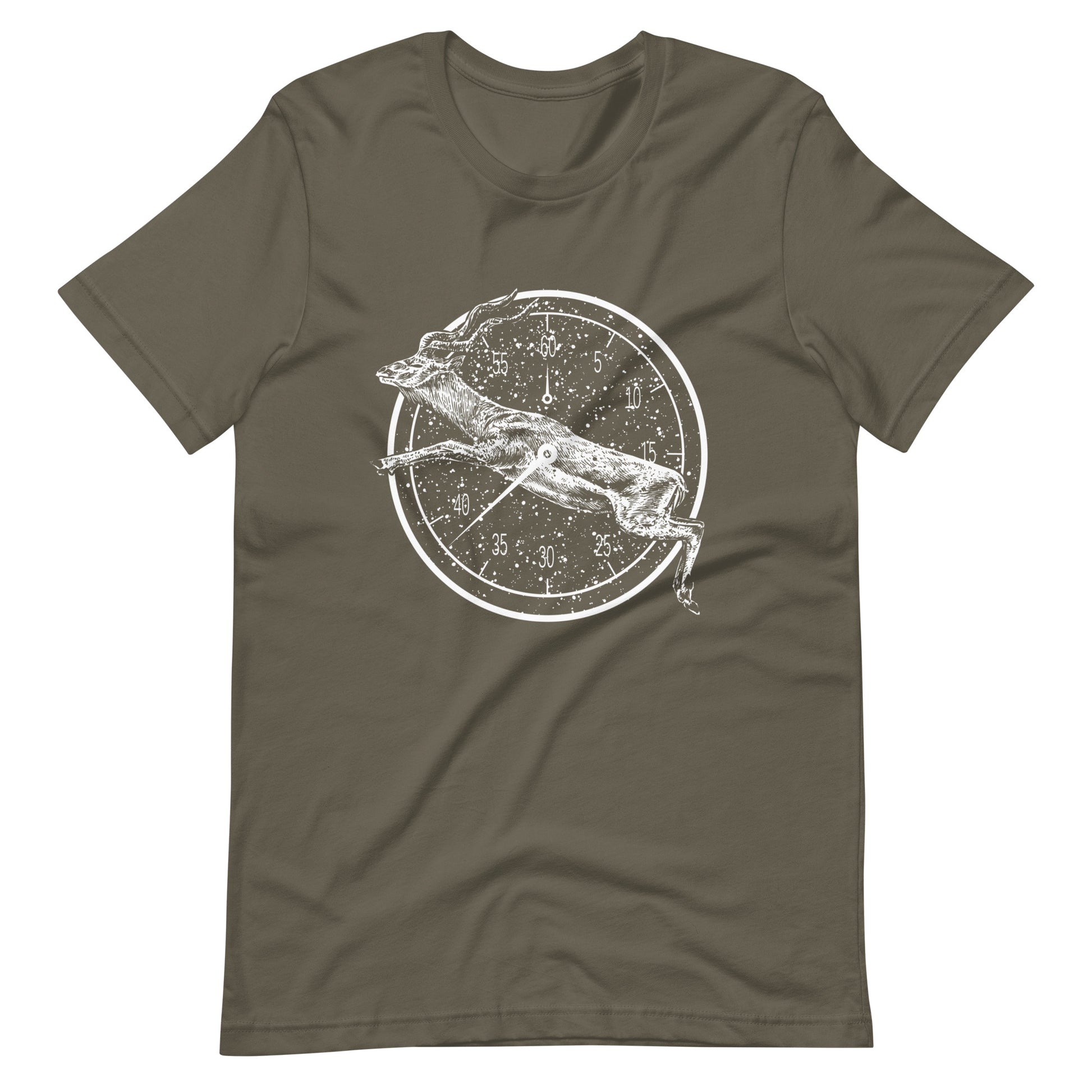 Algoritma - Men's t-shirt - Army Front