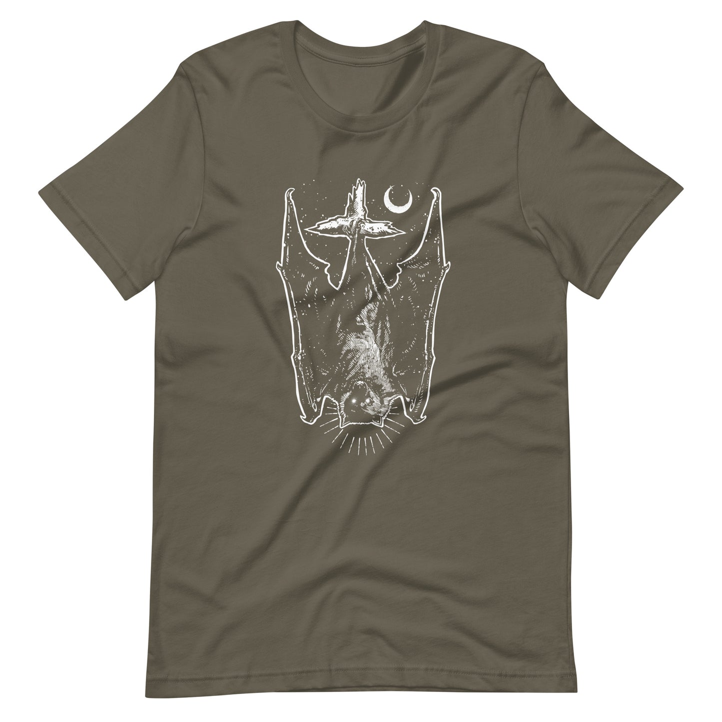 Bat - Men's t-shirt - Army Front