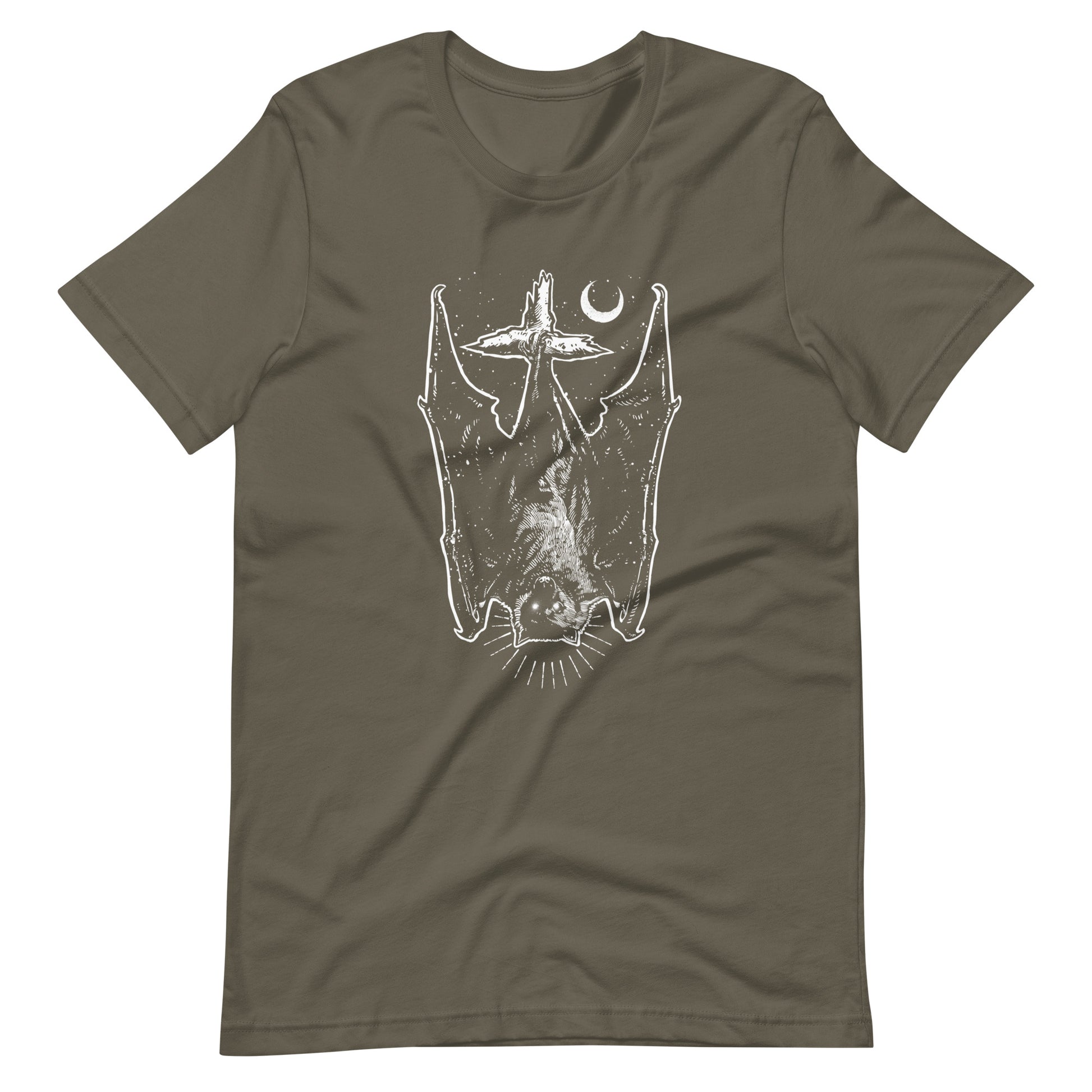 Bat - Men's t-shirt - Army Front