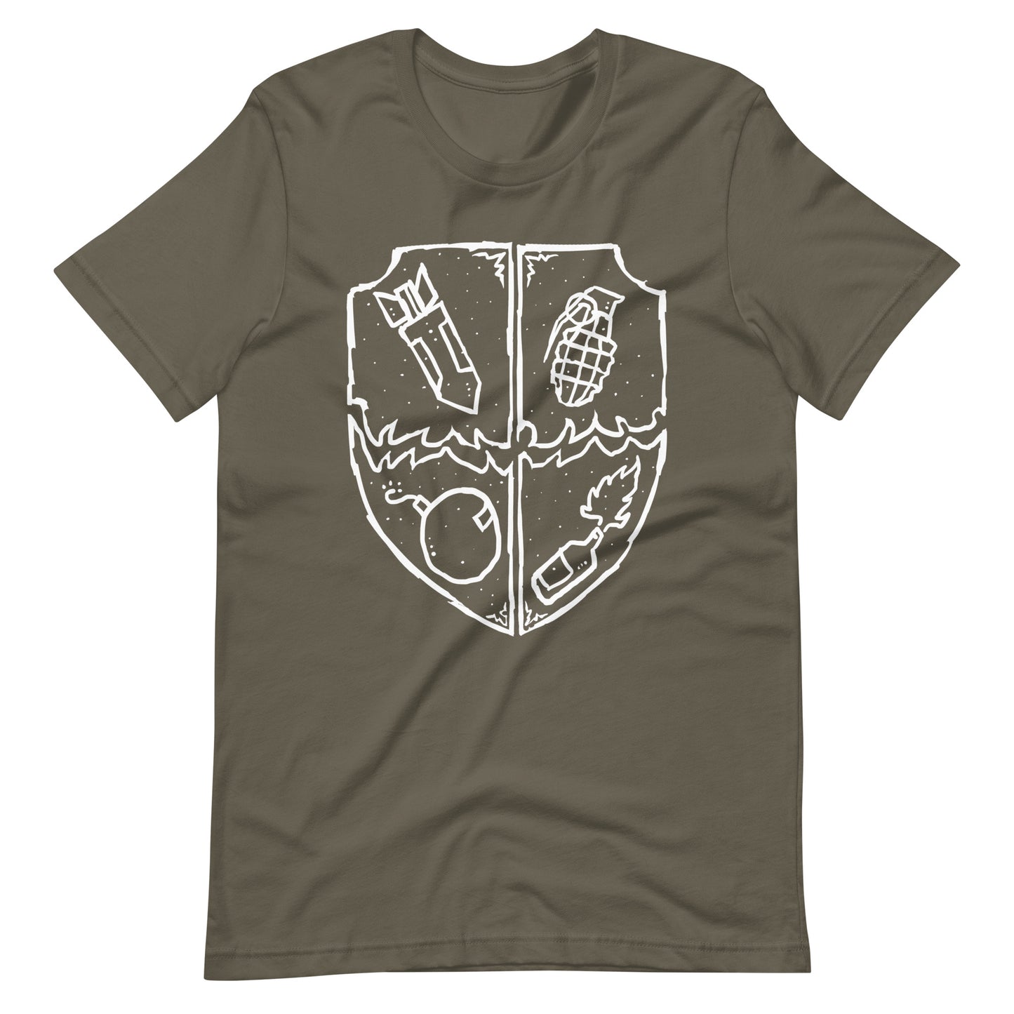 Boom - Men's t-shirt - Army Front