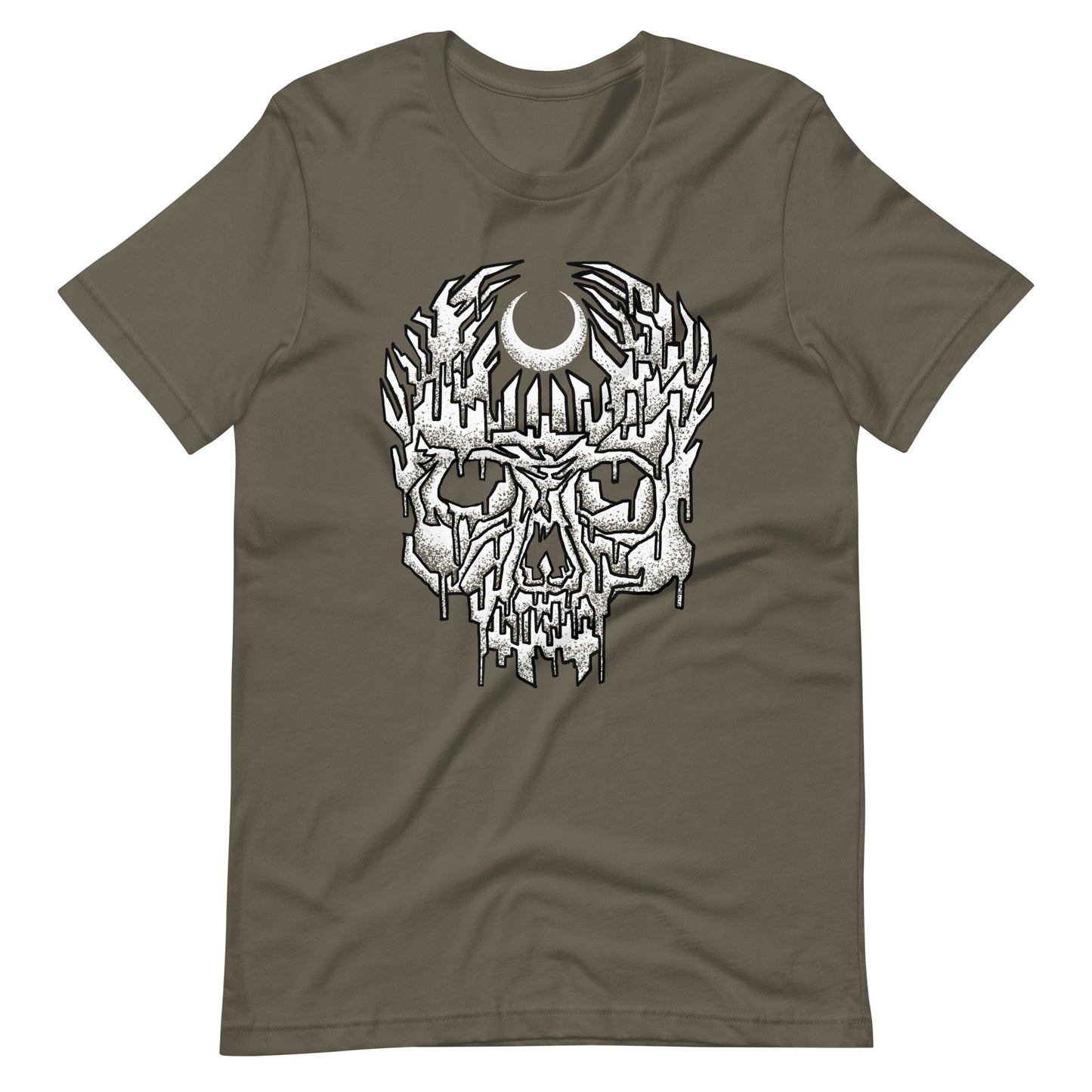 Dark of the Moon - Men's t-shirt - Army Front
