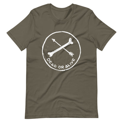 Dead or Alive - Men's t-shirt - Army Front
