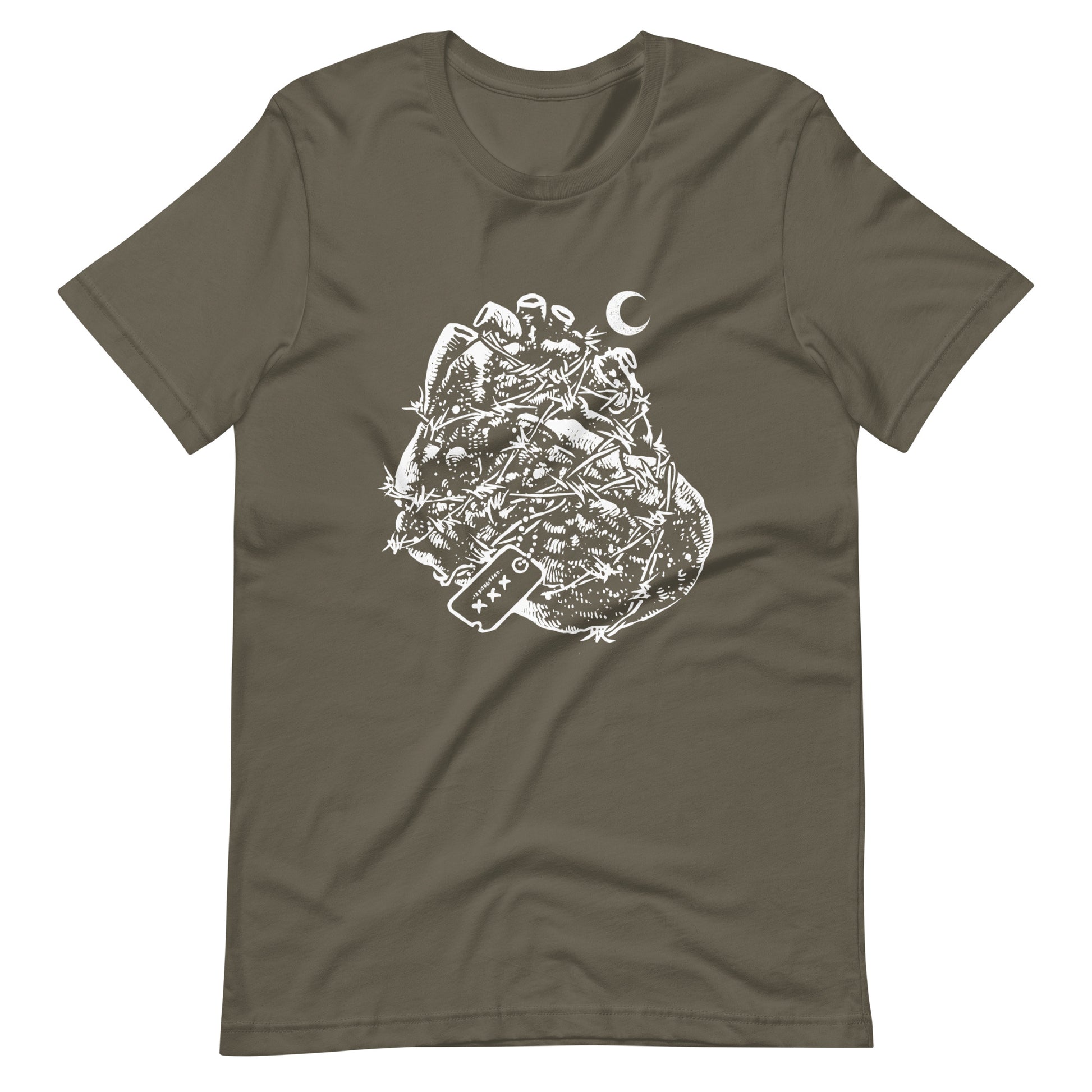 Heart Heroes - Men's t-shirt - Army Front