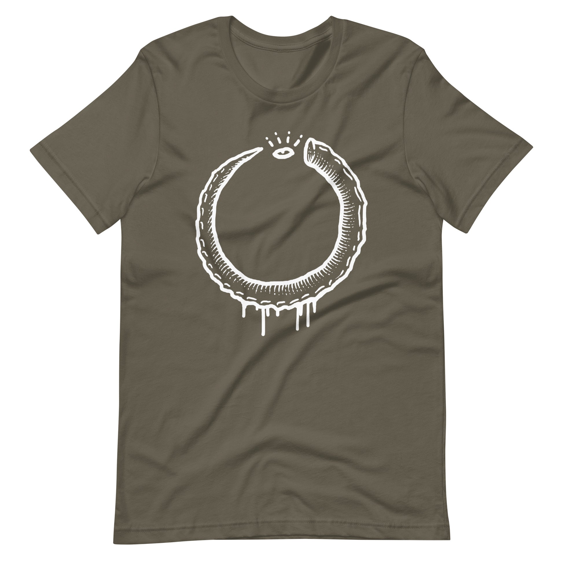 Horns - Men's t-shirt - Army Front