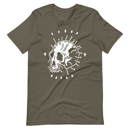Iron Nails - Men's t-shirt - Army Front