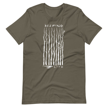 Keeping Lift - Men's t-shirt - Army Front