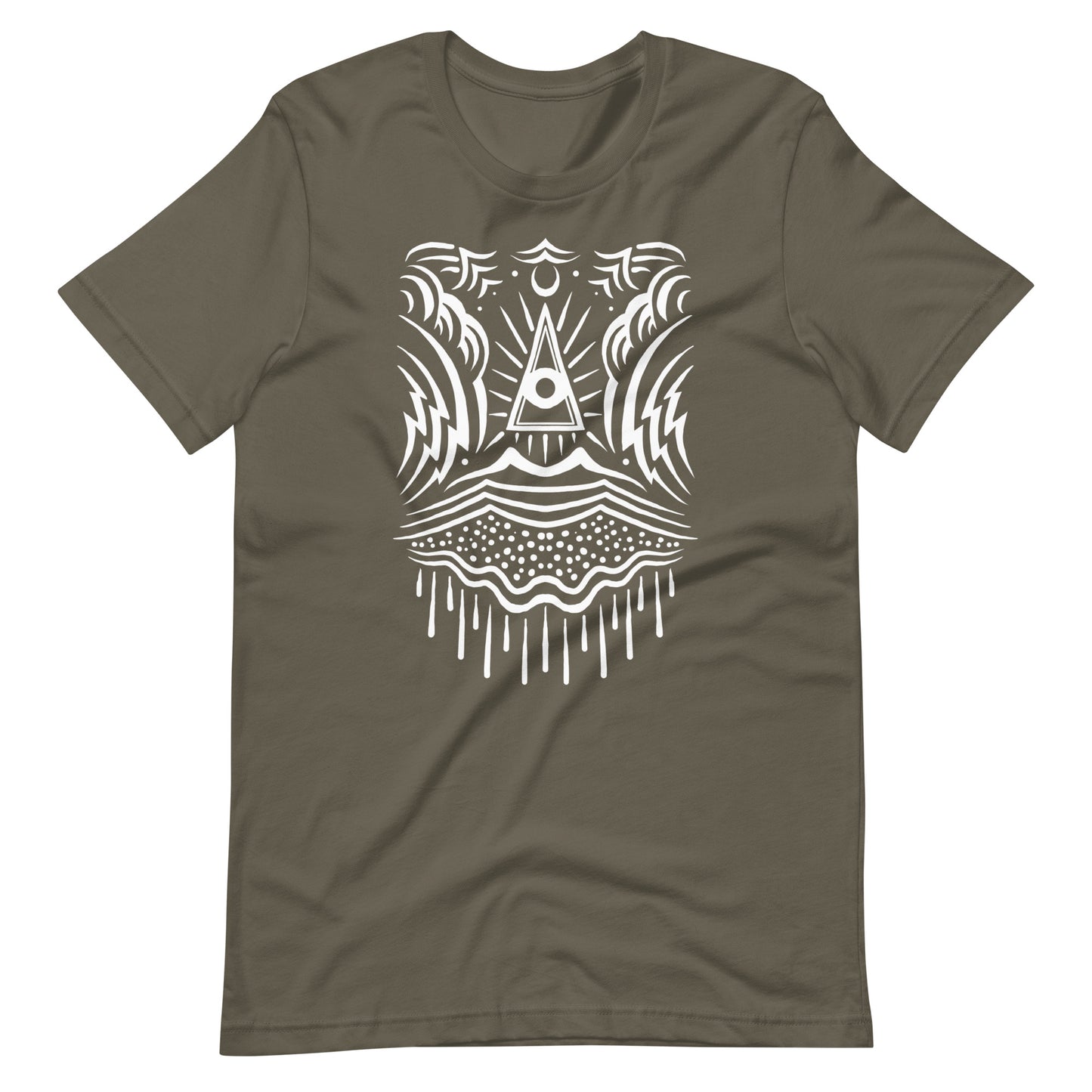 Nature Eye - Men's t-shirt - Army Front