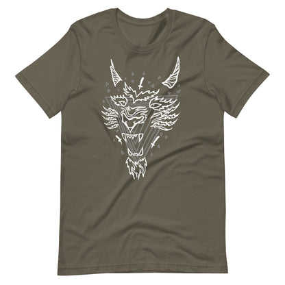 Violent - Men's t-shirt - Army Front