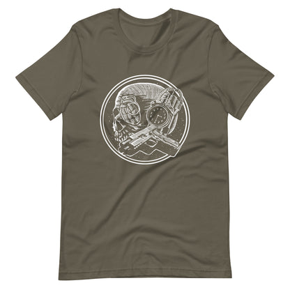 Boom as Hell White - Men's t-shirt - Army Front