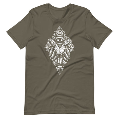Energy Eye White - Men's t-shirt - Army Front