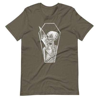Shadow of Memories White - Men's t-shirt - Army Front