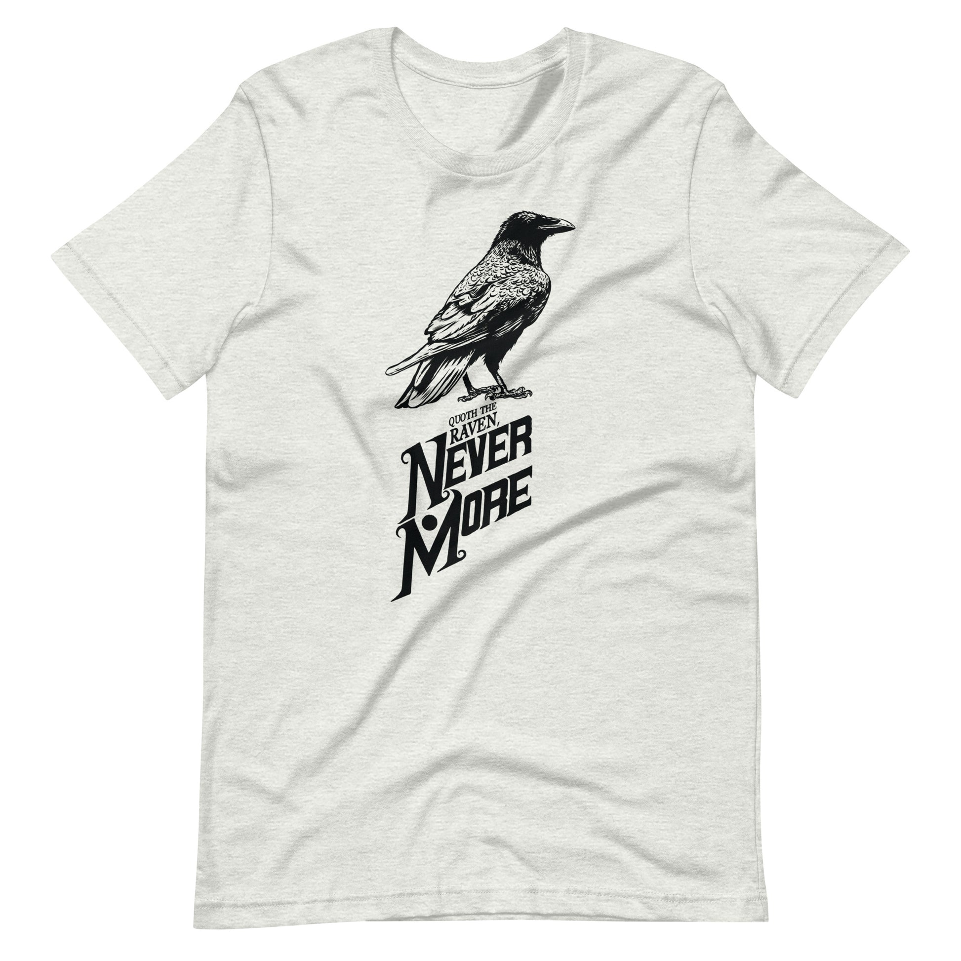 Quoth the Raven Nevermore - Men's t-shirt - Ash Front
