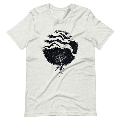 Dead Rain Black - Men's t-shirt - Ash Front