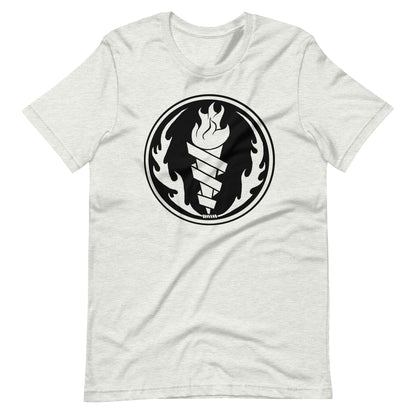 Fire Fire Black - Men's t-shirt - Ash Front
