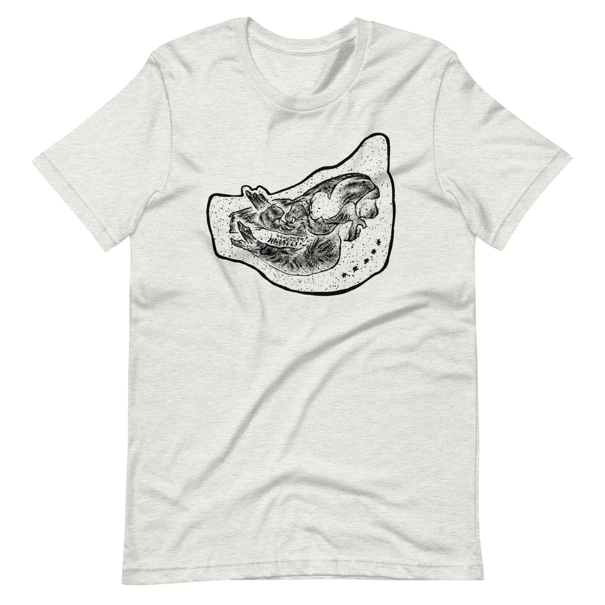 Pig Black - Men's t-shirt - Ash Front