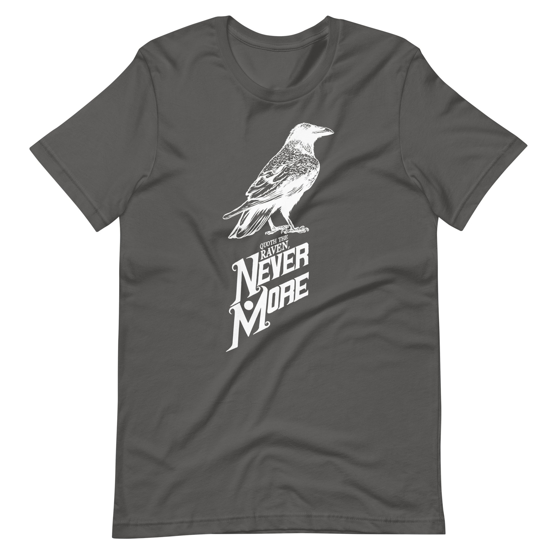 Quoth the Raven Nevermore - Men's t-shirt - Asphalt Front