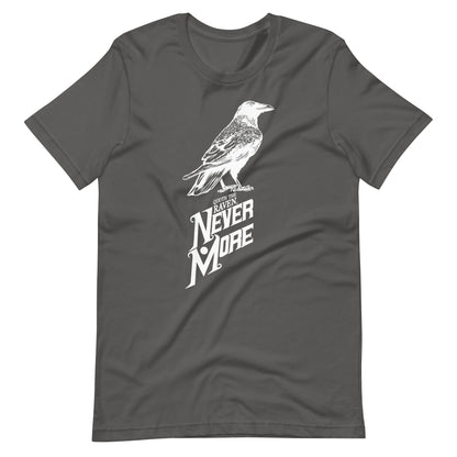 Quoth the Raven Nevermore - Men's t-shirt - Asphalt Front