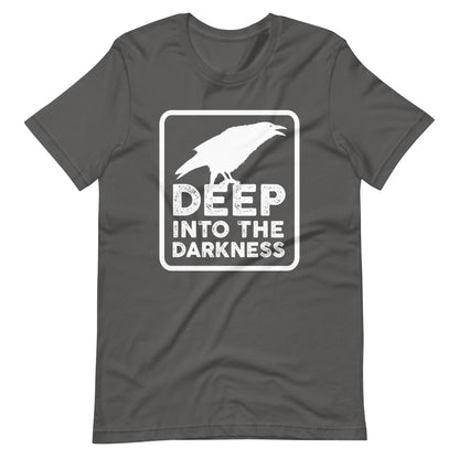 Raven Deep Into the Darkness - Men's t-shirt - Asphalt Front
