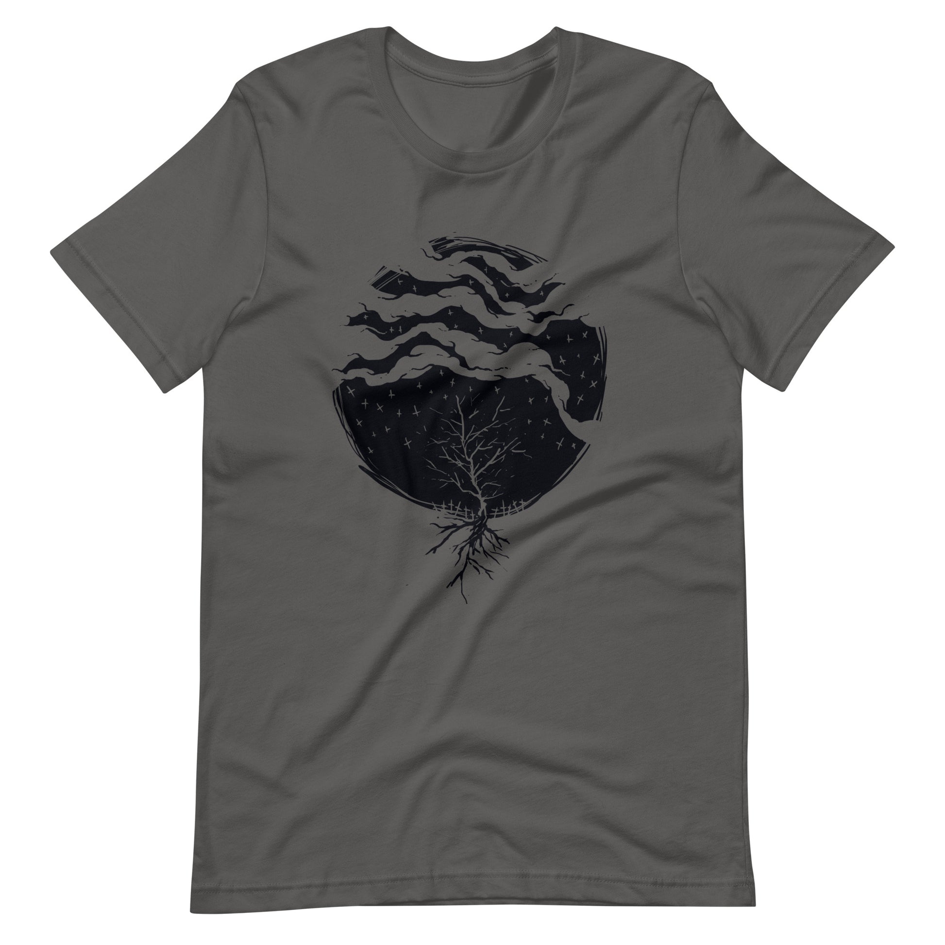 Dead Rain Black - Men's t-shirt - Asphalt Front