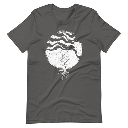 Dead Rain White - Men's t-shirt - Asphalt Front