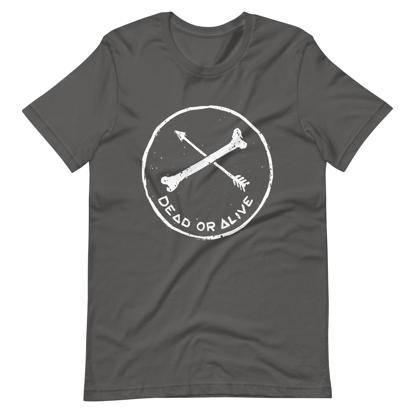 Dead or Alive - Men's t-shirt - Asphalt Front