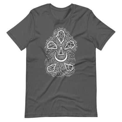 Diamond Night - Men's t-shirt - Asphalt Front