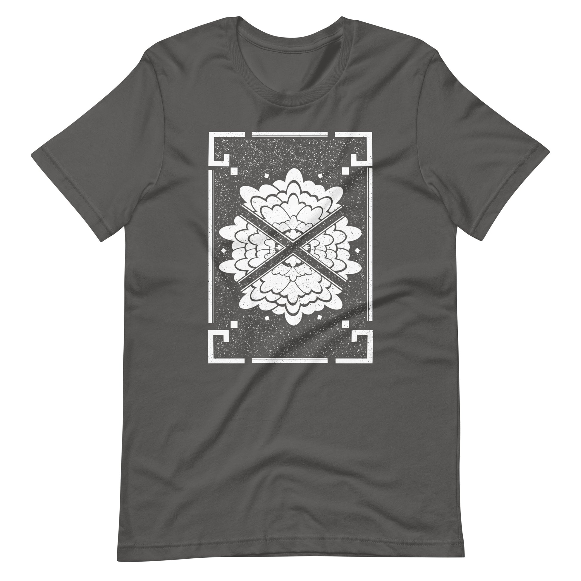 Flower - Men's t-shirt - Asphalt Front