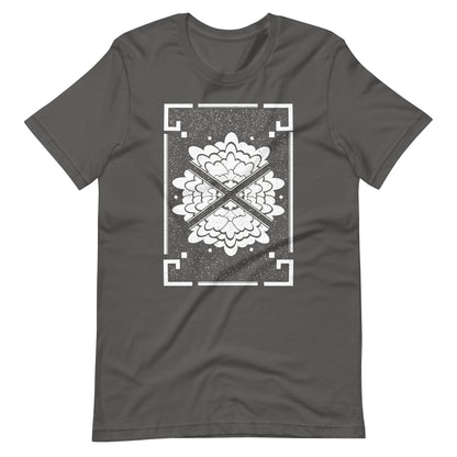 Flower - Men's t-shirt - Asphalt Front